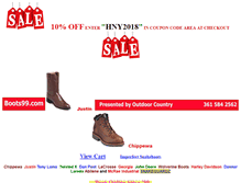 Tablet Screenshot of boots99.com